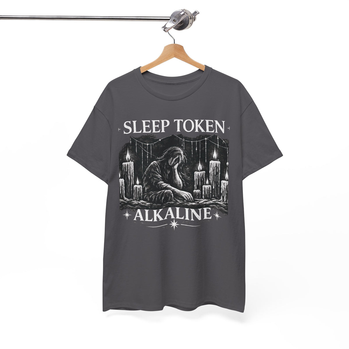 Sleep Token Alkaline Shirt Gothic Alternative Band Inspired Graphic Tee Unisex Heavy Cotton T Shirt Metal Music Fan Gift