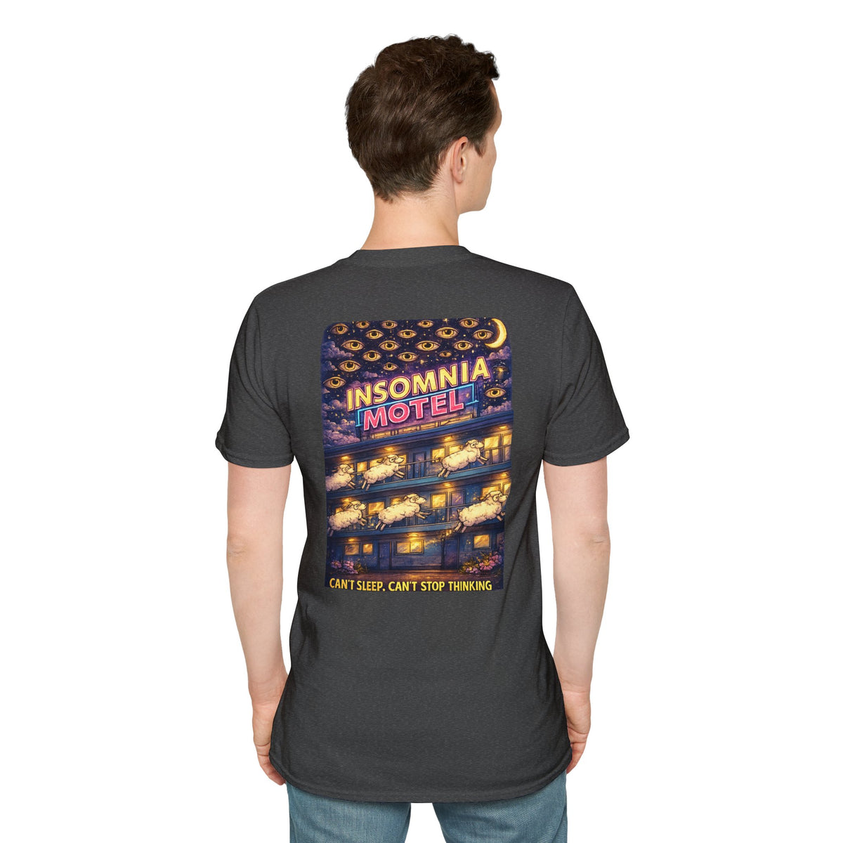 Insomnia Motel Graphic Tee | Front & Back Streetwear Shirt