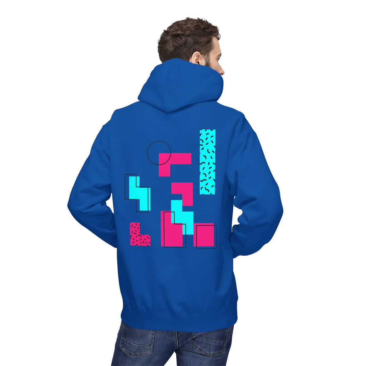 80s Machine Hoodie Retro Neon Sweatshirt Vintage 1980s Graphic Hoodie Aesthetic Streetwear Gift