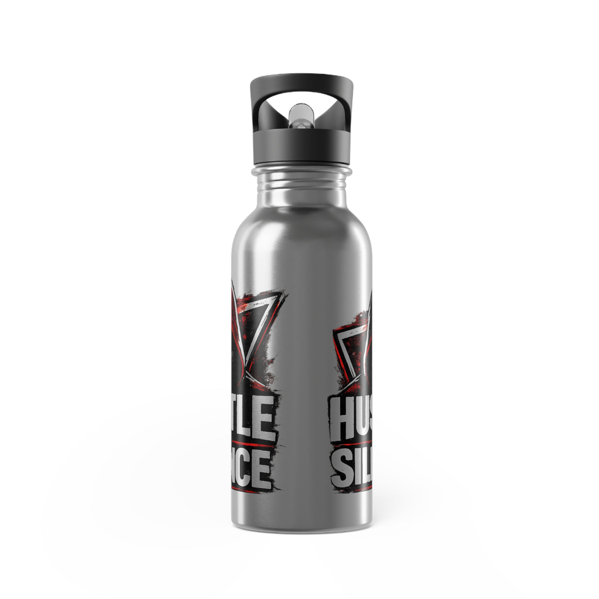 hustle in silence water bottle motivational stainless steel bottle gym bottle mindset drinkware entrepreneur bottle fitness water bottle