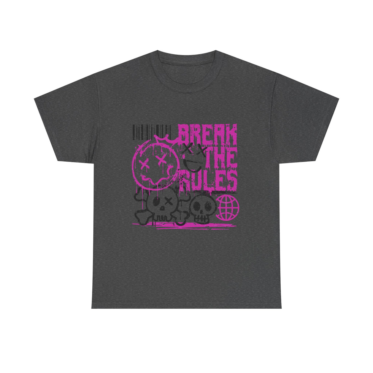 Break The Rules Graphic Tee | Alternative Streetwear T-Shirt