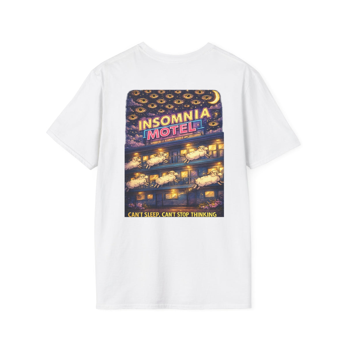 Insomnia Motel Graphic Tee | Front & Back Streetwear Shirt