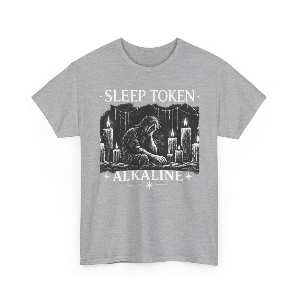 Sleep Token Alkaline Shirt Gothic Alternative Band Inspired Graphic Tee Unisex Heavy Cotton T Shirt Metal Music Fan Gift