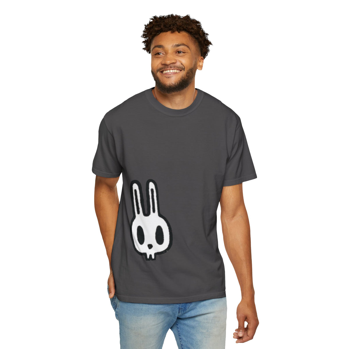 Skull Bunny Tee — Rabbit Graphic T-Shirt
