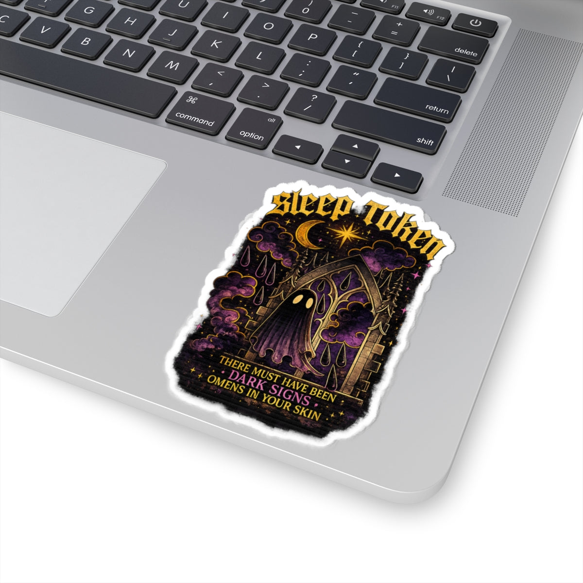 Sleep Token Inspired Dark Signs Vinyl Sticker Gothic Alternative Waterproof Laptop Water Bottle Decal