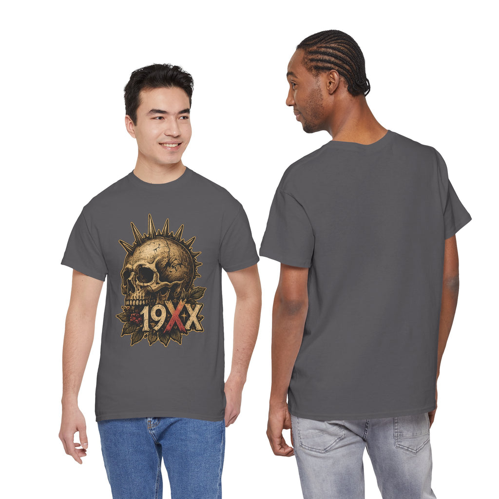 Punk Skull with Mohawk 19XX T-Shirt | Vintage Skull Tee