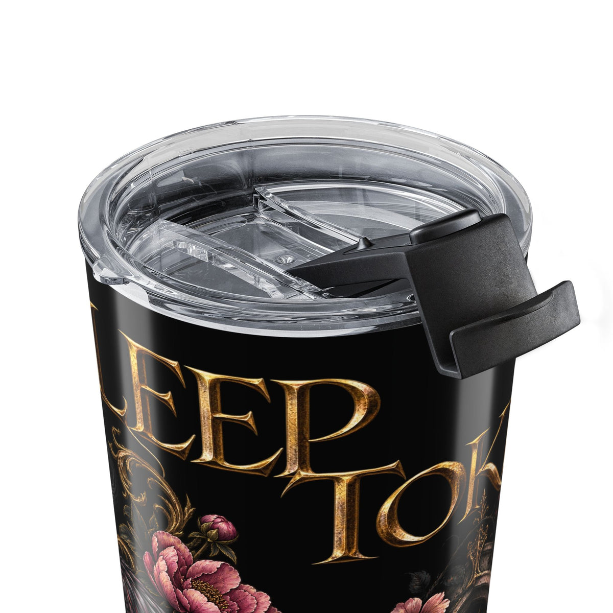 Sleep Token Secret Garden Door Tumbler 20oz | Floral Archway, Gothic Fantasy