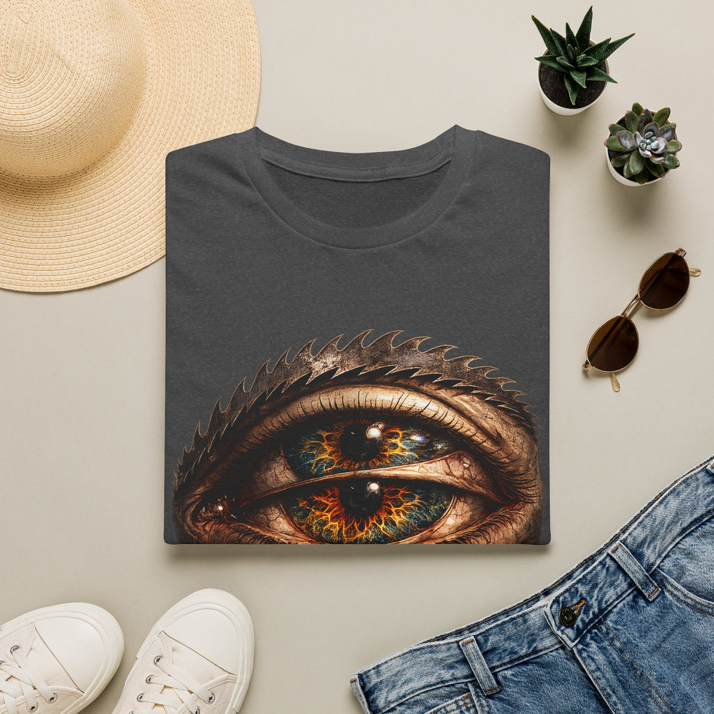 Tool Inspired Eye Graphic Shirt Alternative Rock Tee Dark Heather Band Shirt Gothic Streetwear Unisex Graphic T Shirt