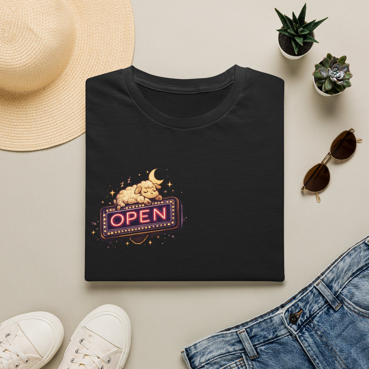 Insomnia Motel Graphic Tee | Front & Back Streetwear Shirt
