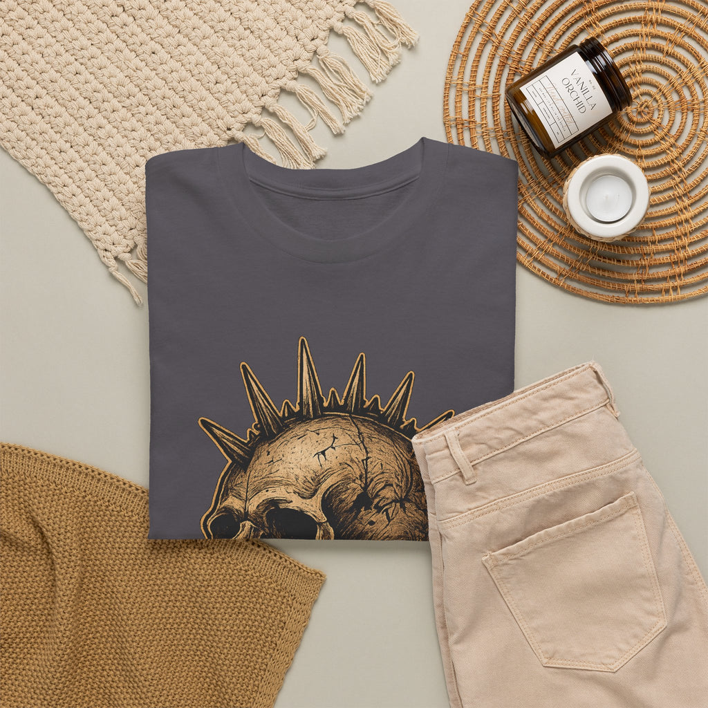 Punk Skull with Mohawk 19XX T-Shirt | Vintage Skull Tee