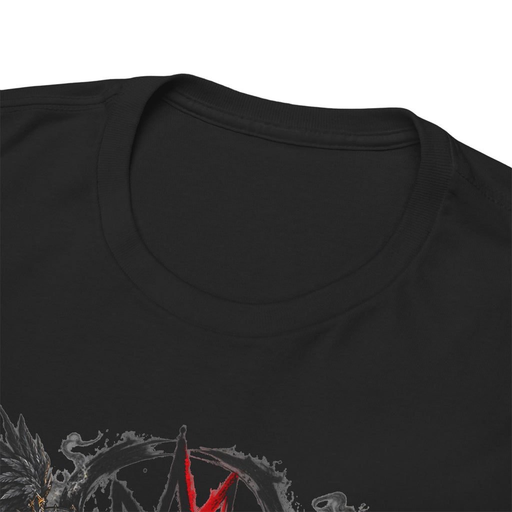Grim Reaper King Skull Tee | Dark Angel Chaos Graphic Shirt