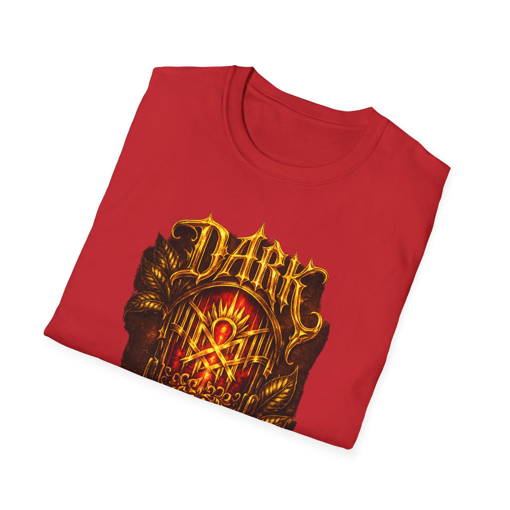 DARK SIGN Gothic Graphic T Shirt Red Alternative Streetwear Heavy Metal Aesthetic Tee Dark Fantasy Shirt Unisex Punk Grunge Apparel