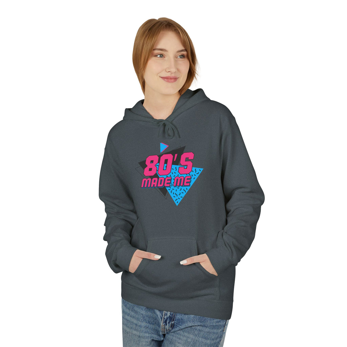 80s Machine Hoodie Retro Neon Sweatshirt Vintage 1980s Graphic Hoodie Aesthetic Streetwear Gift