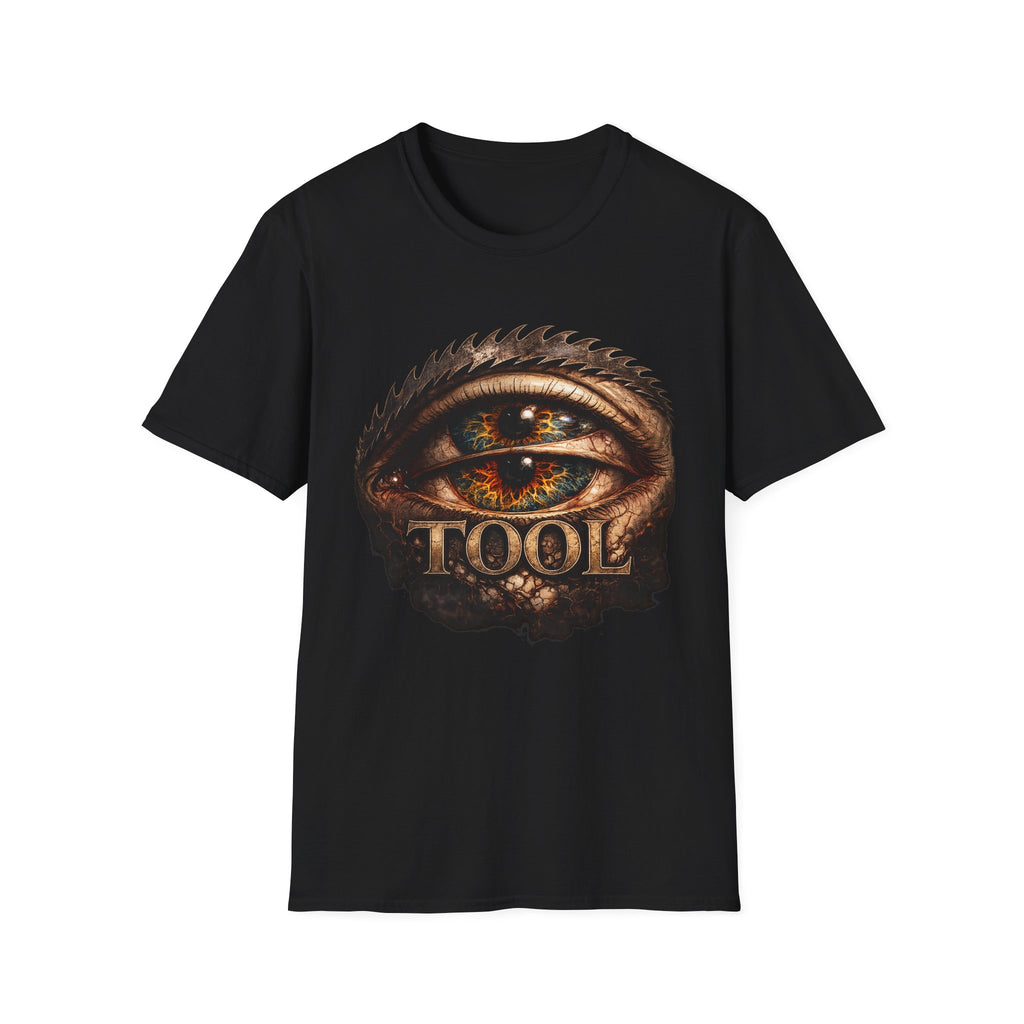 Tool Inspired Eye Graphic Shirt Alternative Rock Tee Dark Heather Band Shirt Gothic Streetwear Unisex Graphic T Shirt