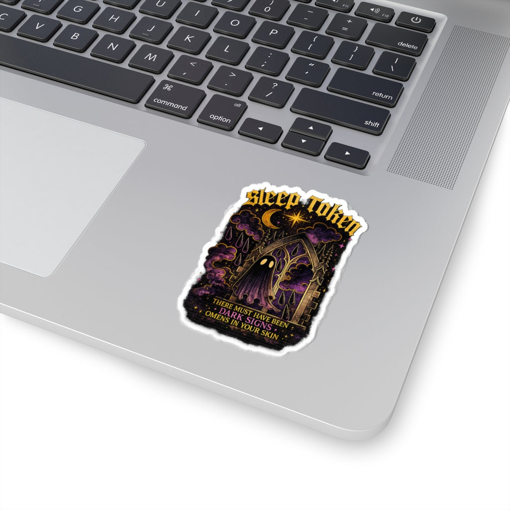 Sleep Token Inspired Dark Signs Vinyl Sticker Gothic Alternative Waterproof Laptop Water Bottle Decal