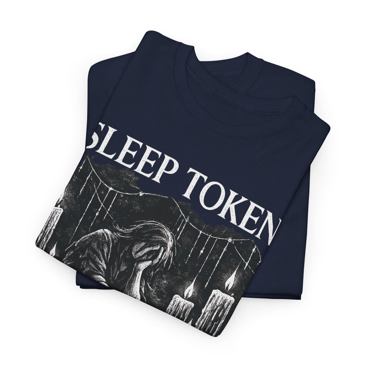 Sleep Token Alkaline Shirt Gothic Alternative Band Inspired Graphic Tee Unisex Heavy Cotton T Shirt Metal Music Fan Gift