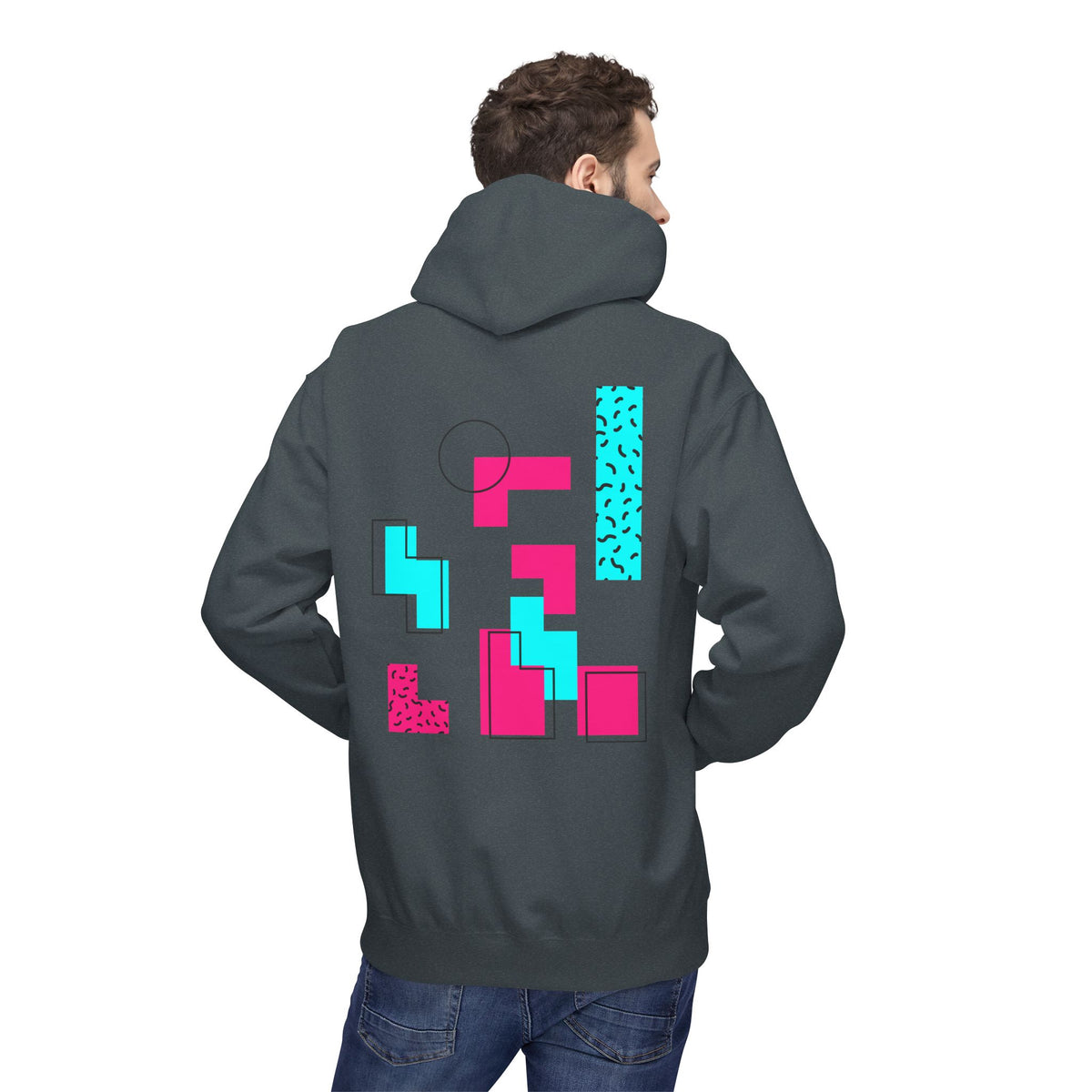 80s Machine Hoodie Retro Neon Sweatshirt Vintage 1980s Graphic Hoodie Aesthetic Streetwear Gift