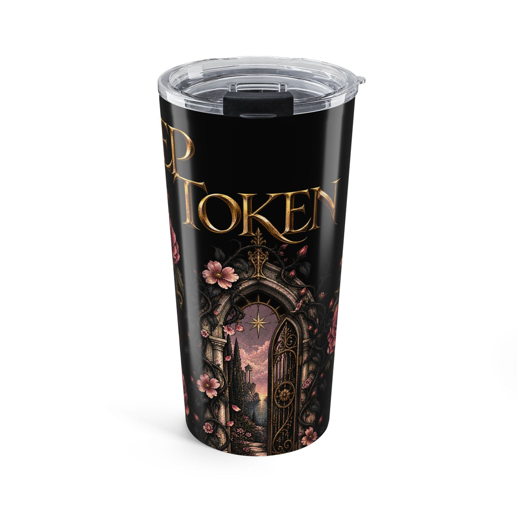 Sleep Token Secret Garden Door Tumbler 20oz | Floral Archway, Gothic Fantasy
