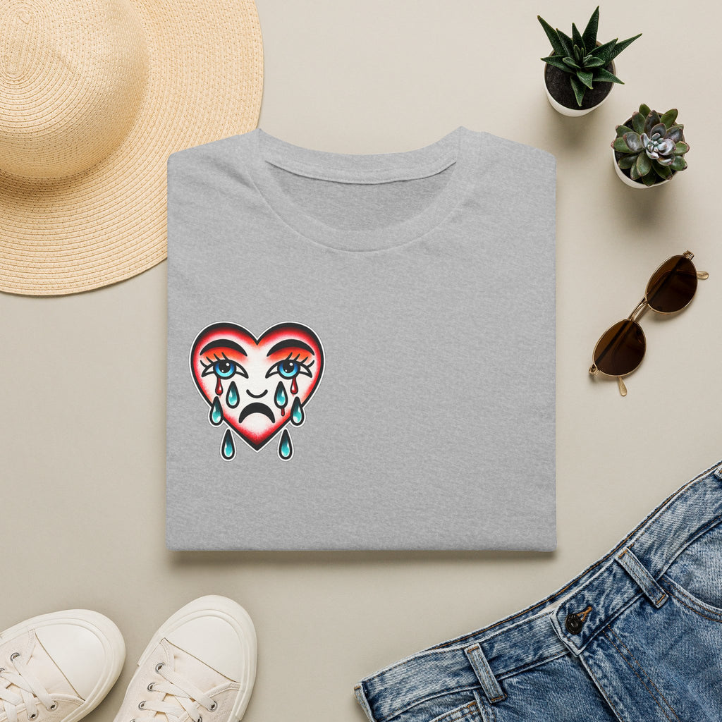 Loyalty Is Rare Graphic Tattoo Inspired Streetwear Shirt Retro Crying Heart Tee Edgy Unisex T Shirt Alternative Fashion  Emotional Graphic