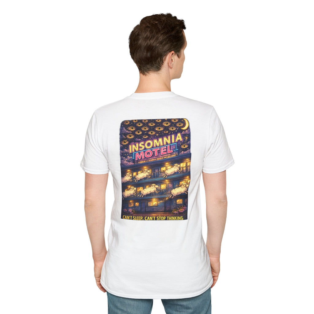 Insomnia Motel Graphic Tee | Front & Back Streetwear Shirt