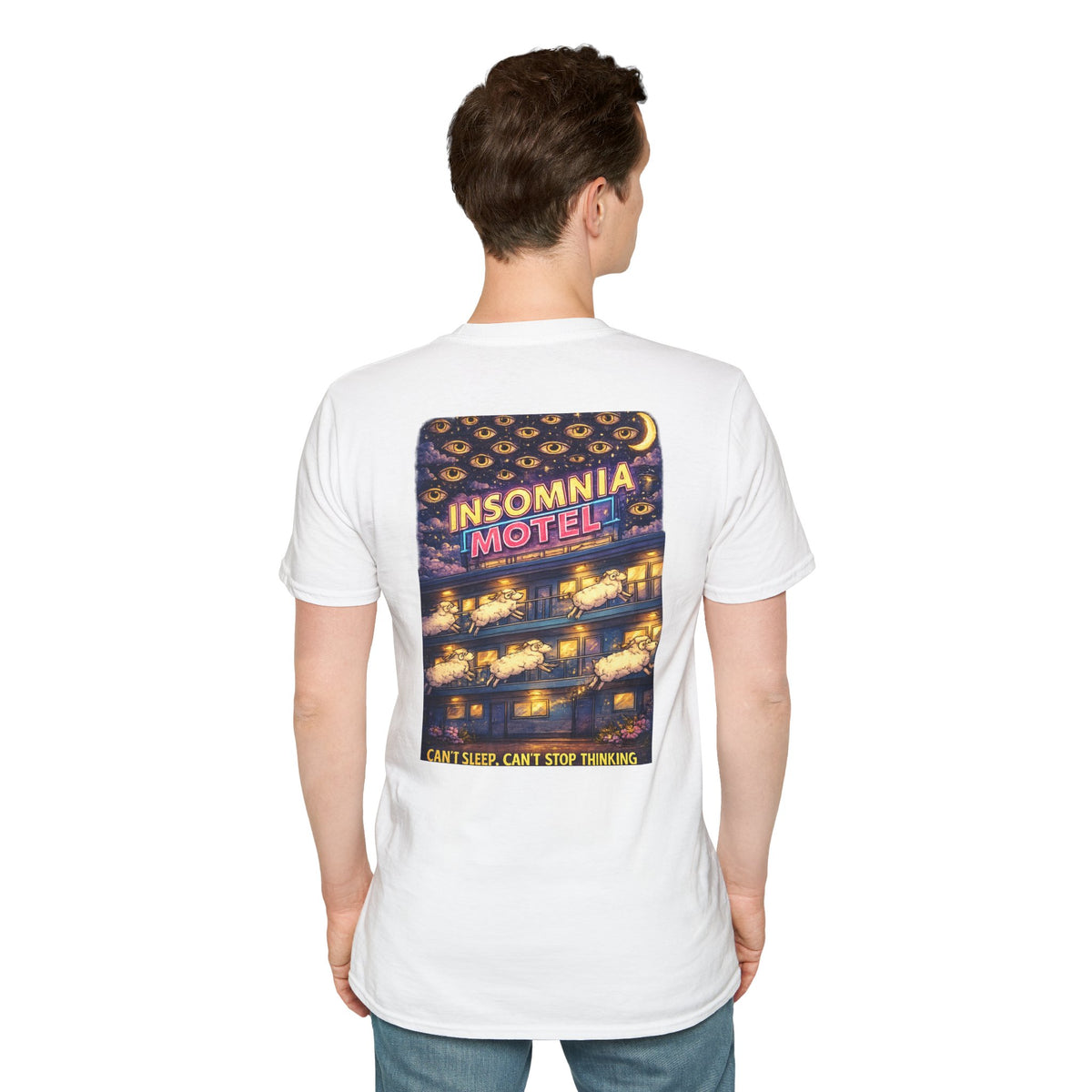 Insomnia Motel Graphic Tee | Front & Back Streetwear Shirt