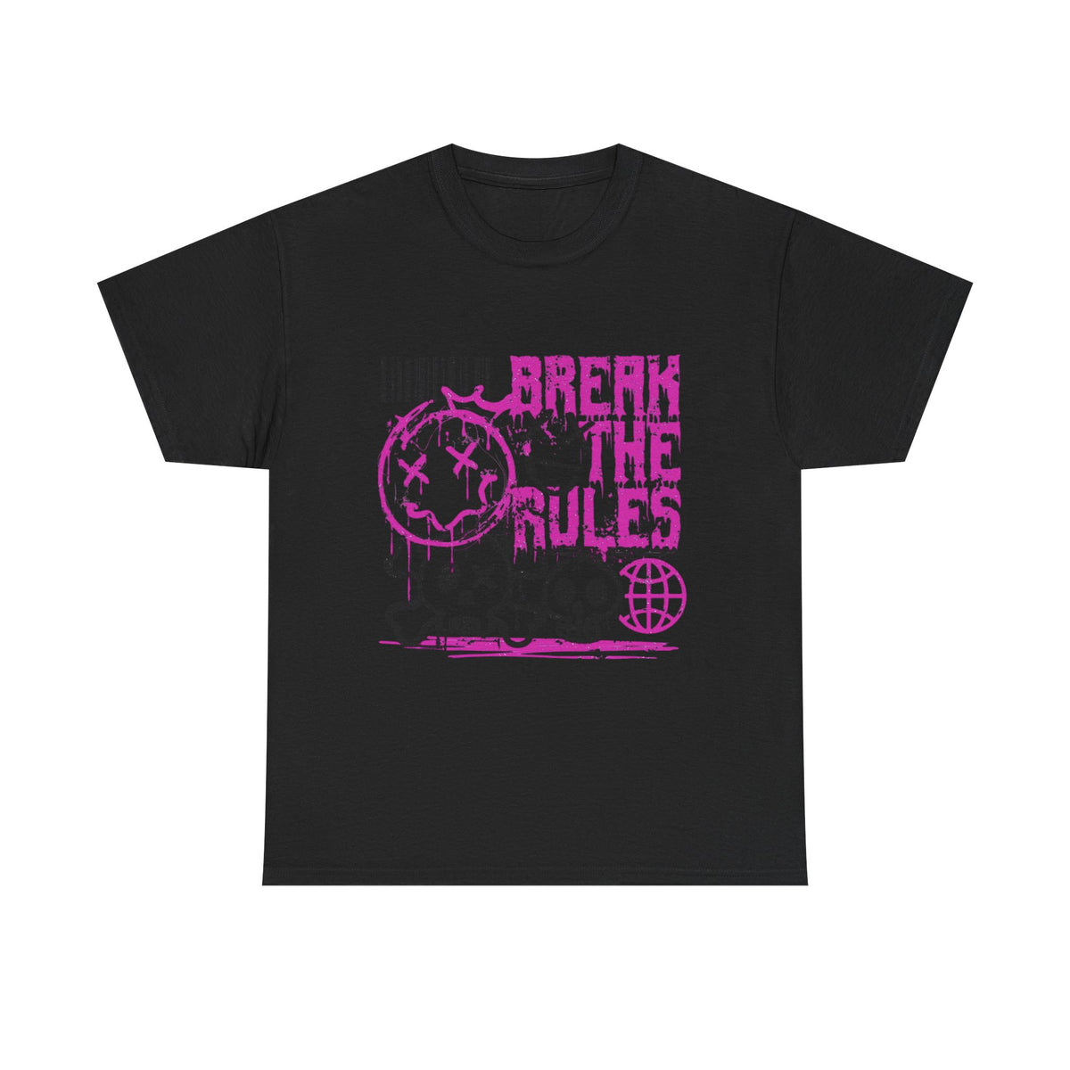 Break The Rules Graphic Tee | Alternative Streetwear T-Shirt