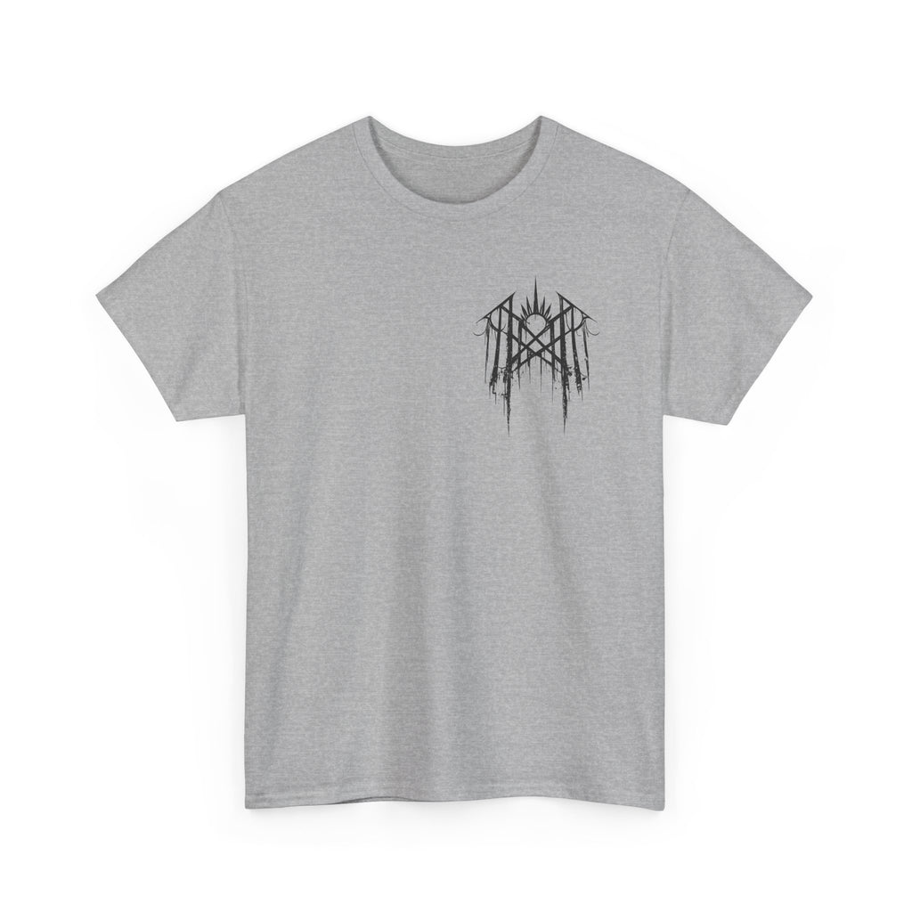 Worship Gothic Moon Tee — Dark Cathedral Graphic T-Shirt
