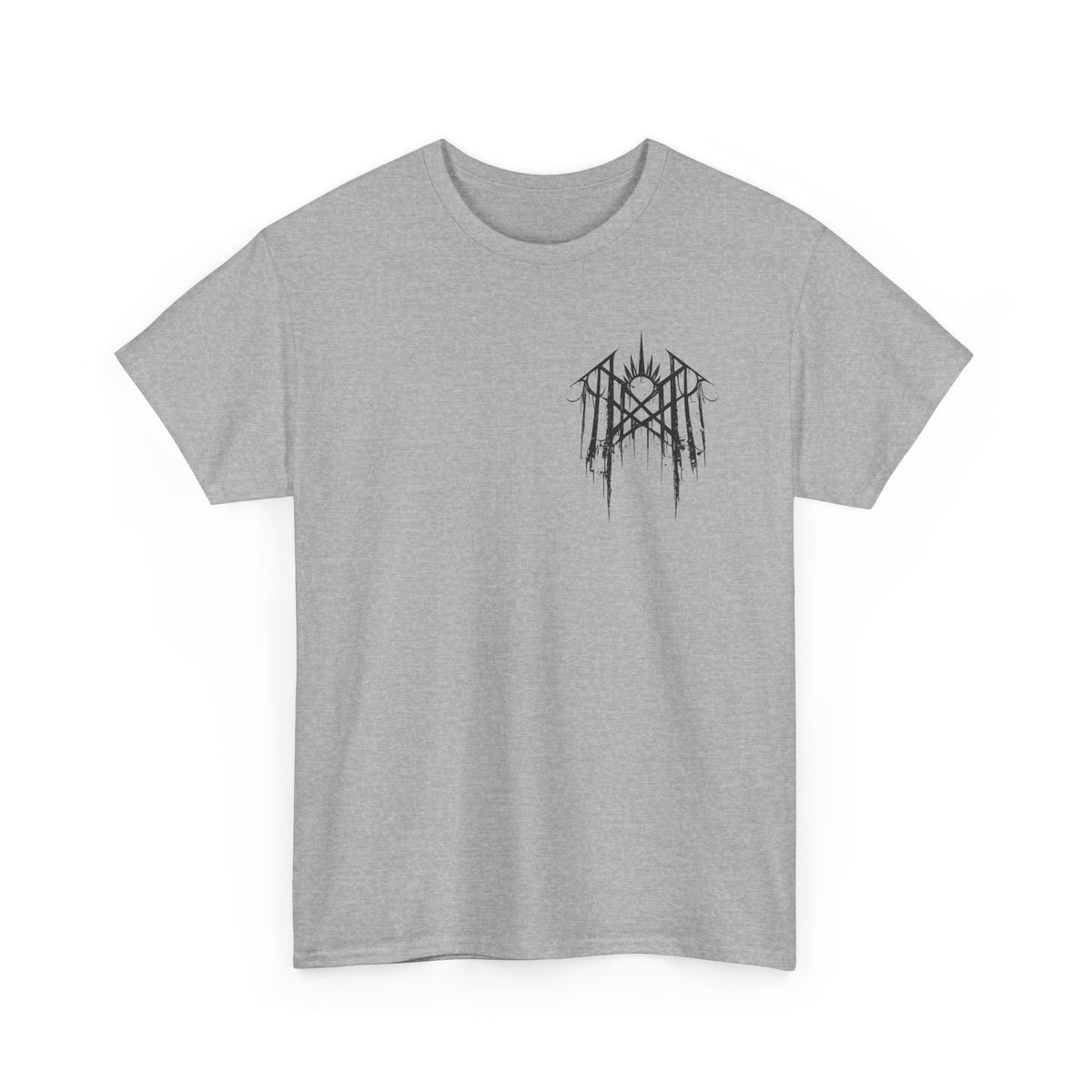 Worship Gothic Moon Tee — Dark Cathedral Graphic T-Shirt