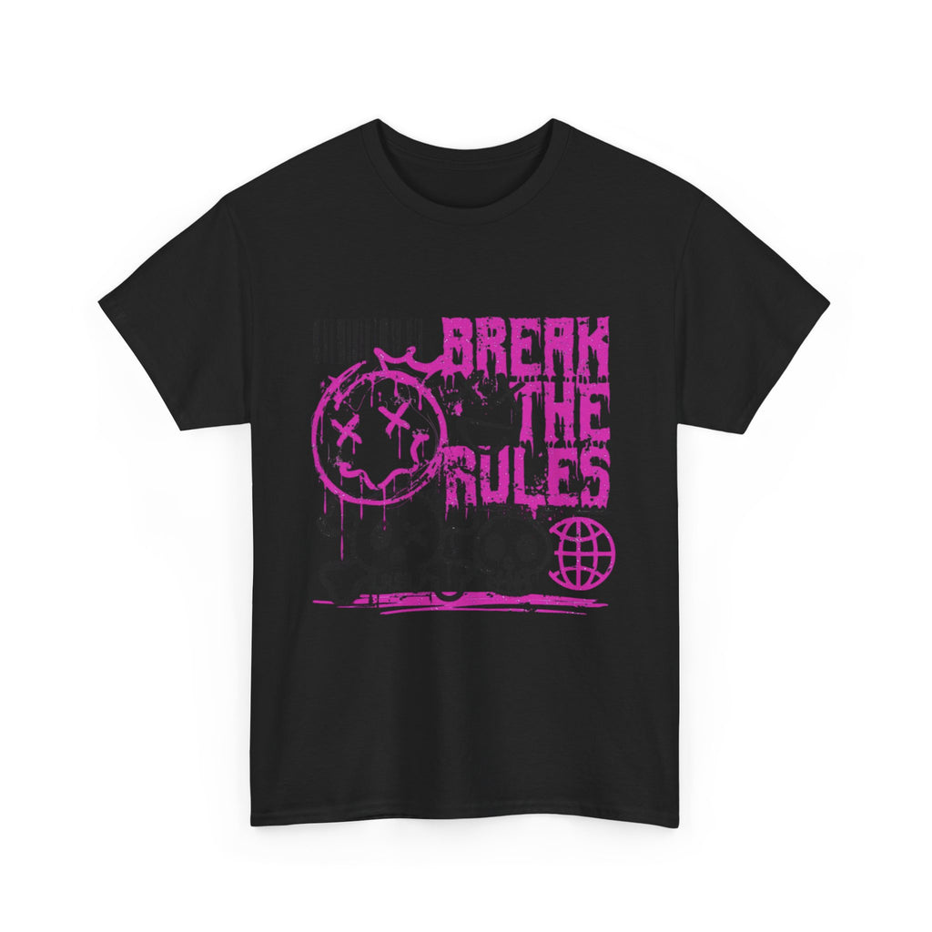 Break The Rules Graphic Tee | Alternative Streetwear T-Shirt