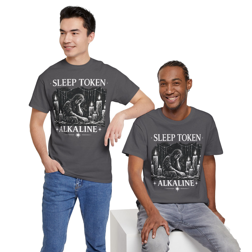 Sleep Token Alkaline Shirt Gothic Alternative Band Inspired Graphic Tee Unisex Heavy Cotton T Shirt Metal Music Fan Gift