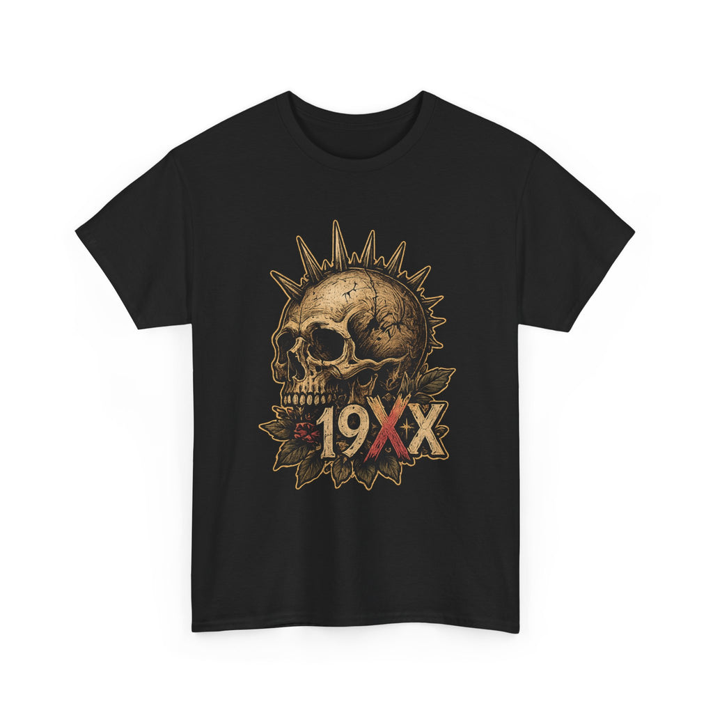 Punk Skull with Mohawk 19XX T-Shirt | Vintage Skull Tee