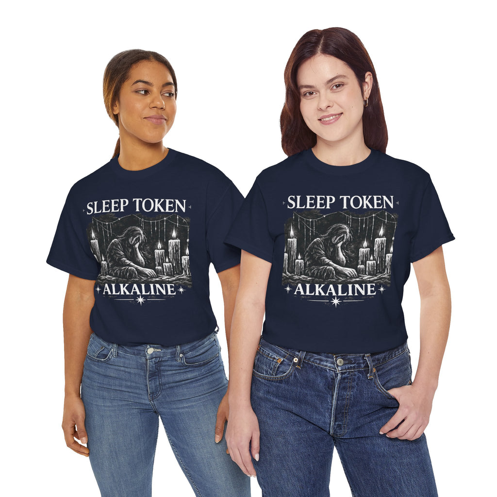 Sleep Token Alkaline Shirt Gothic Alternative Band Inspired Graphic Tee Unisex Heavy Cotton T Shirt Metal Music Fan Gift