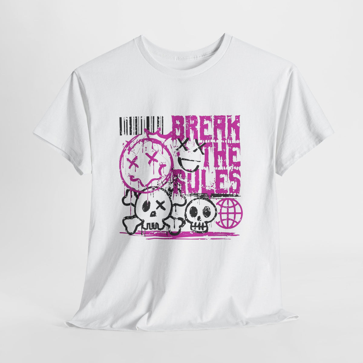 Break The Rules Graphic Tee | Alternative Streetwear T-Shirt