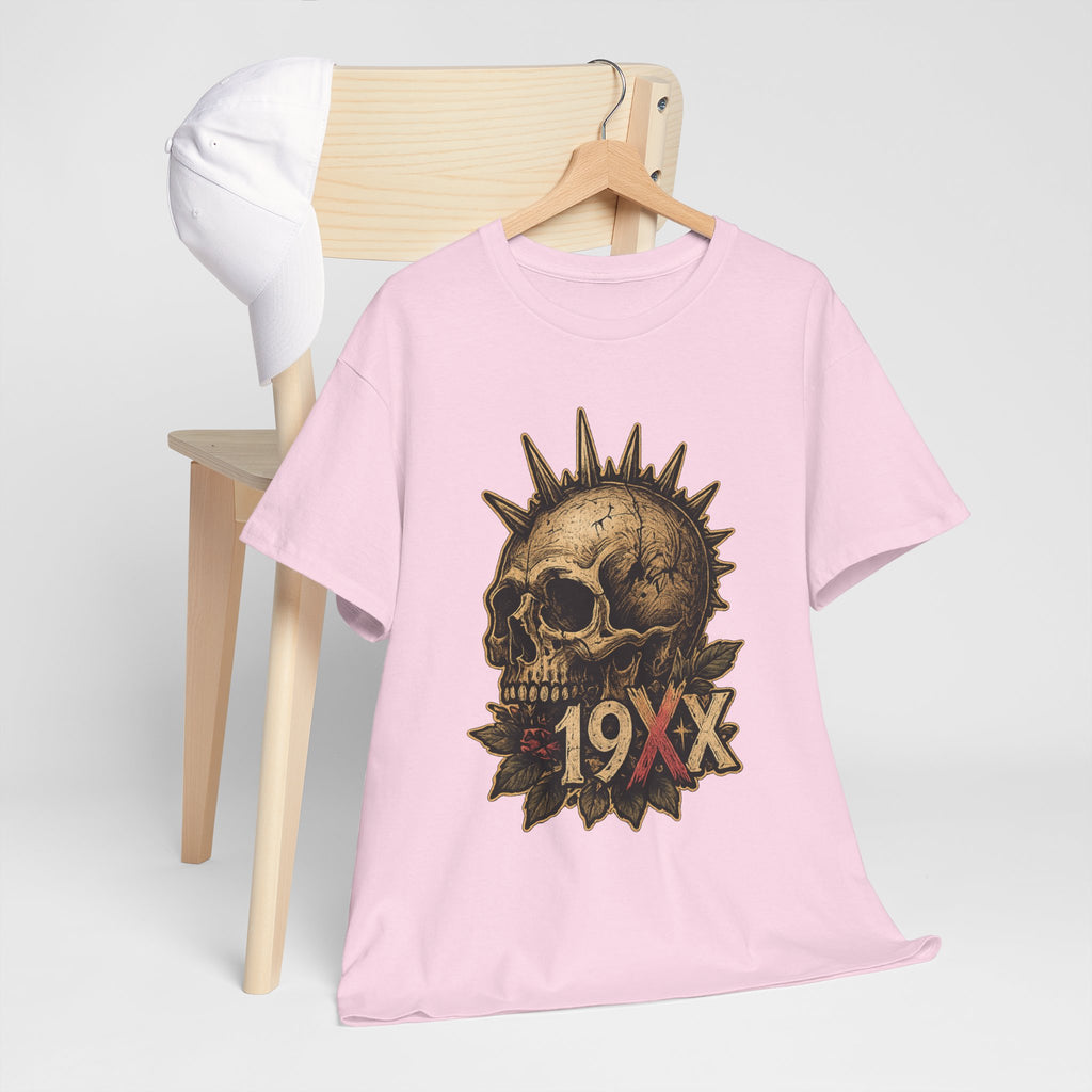 Punk Skull with Mohawk 19XX T-Shirt | Vintage Skull Tee
