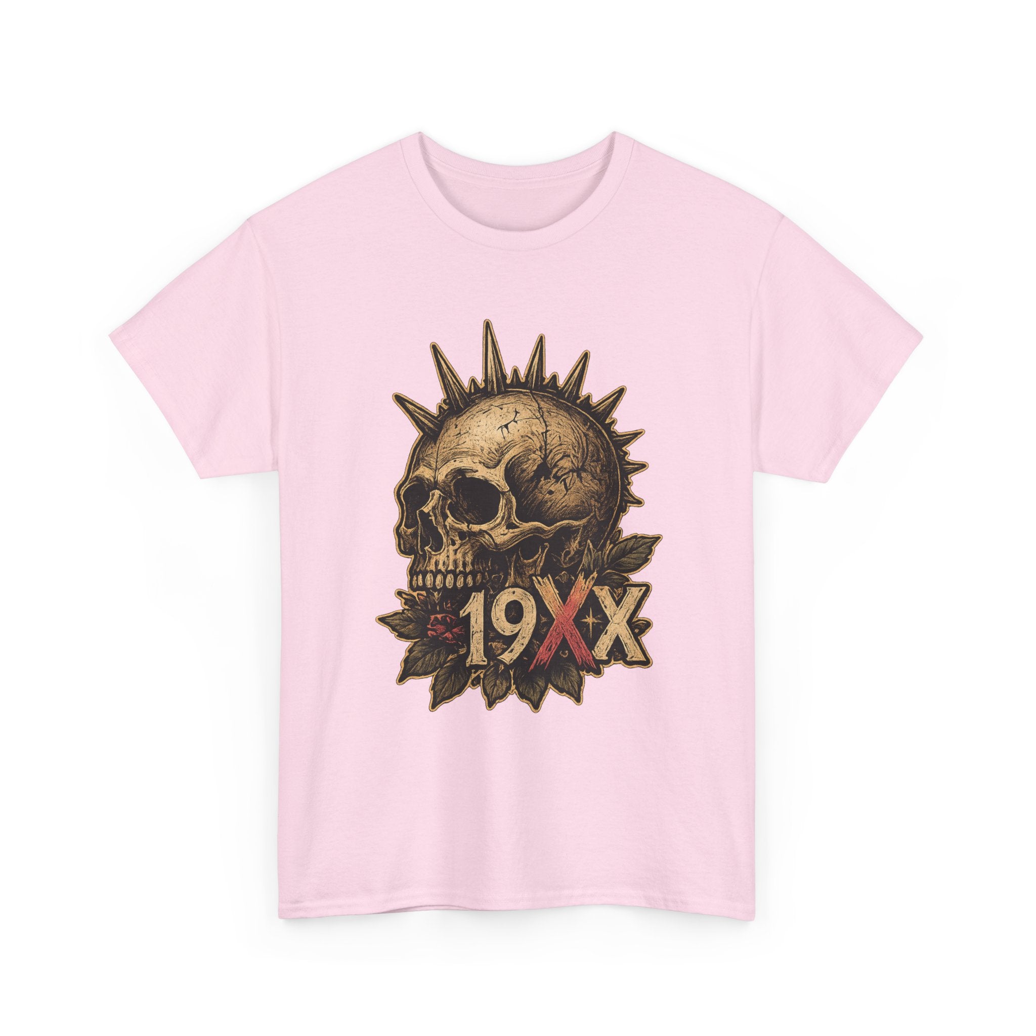 Punk Skull with Mohawk 19XX T-Shirt | Vintage Skull Tee