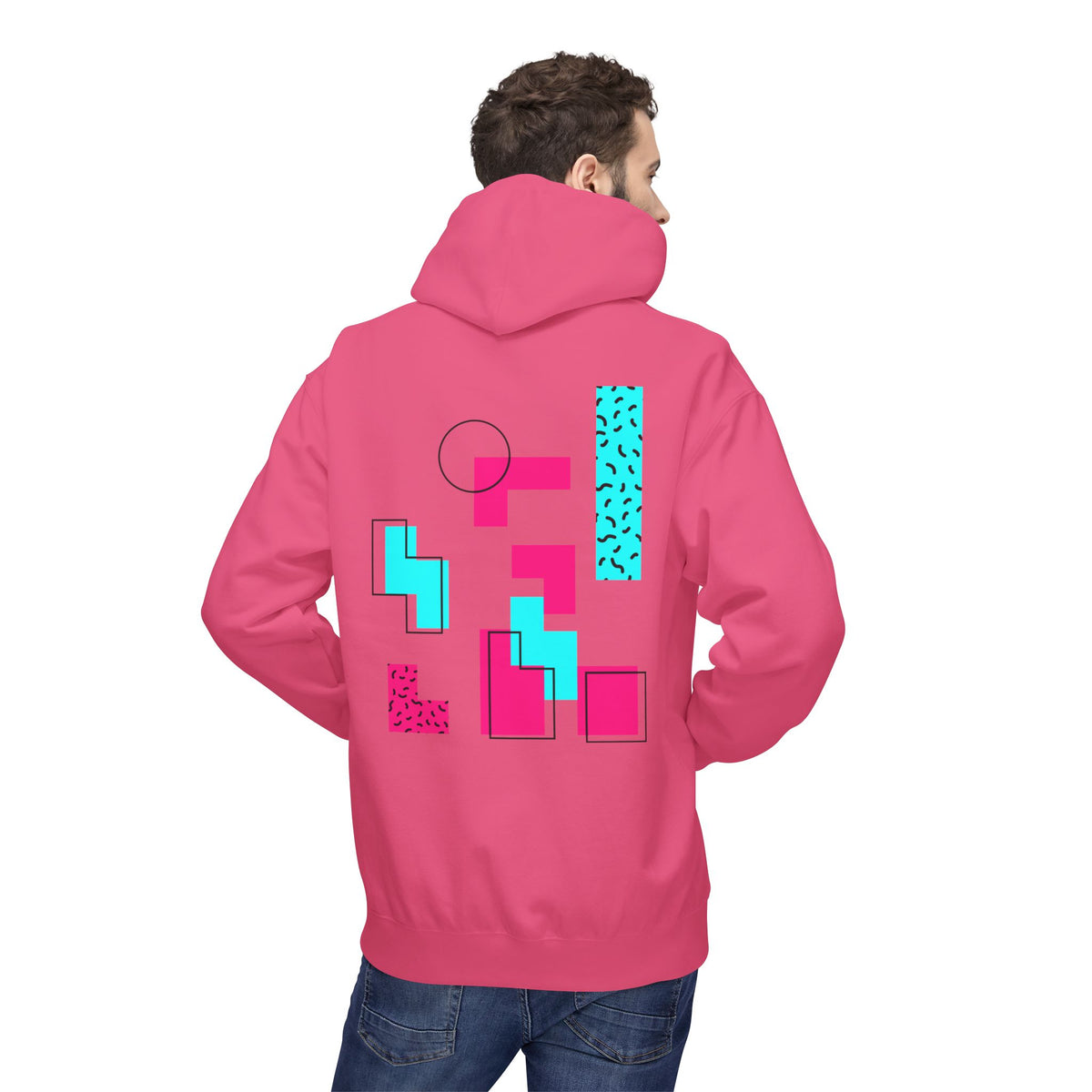 80s Machine Hoodie Retro Neon Sweatshirt Vintage 1980s Graphic Hoodie Aesthetic Streetwear Gift