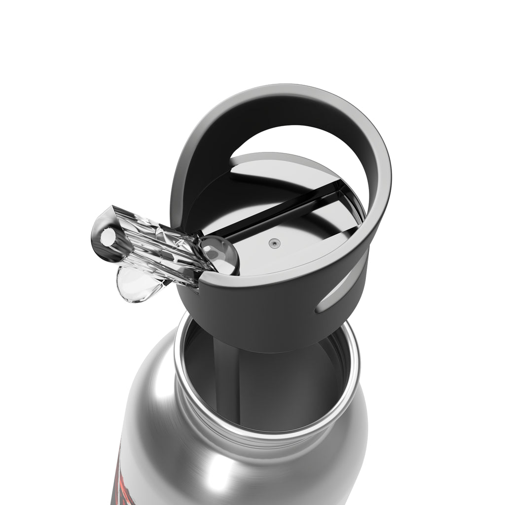 hustle in silence water bottle motivational stainless steel bottle gym bottle mindset drinkware entrepreneur bottle fitness water bottle