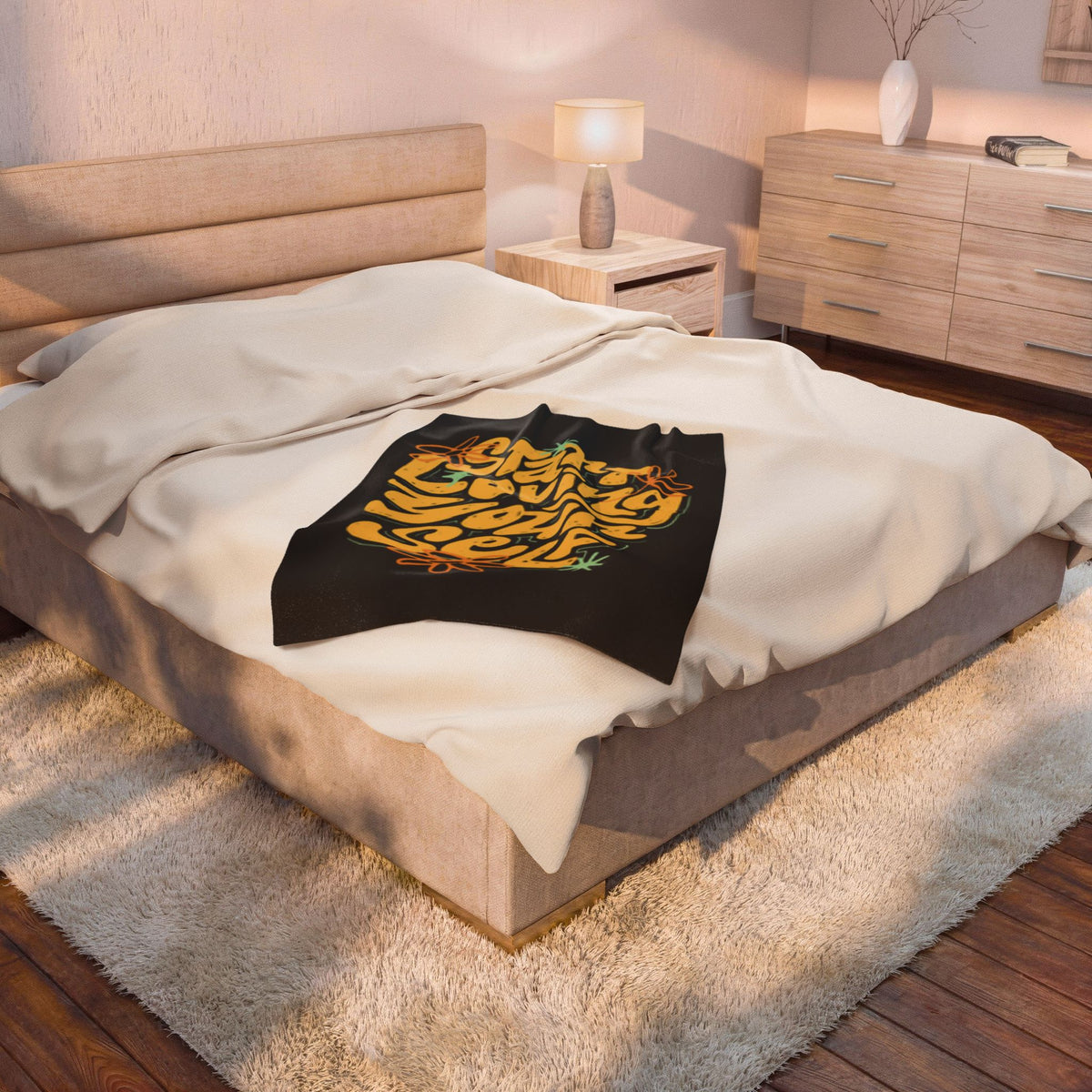 Start Loving Yourself Premium Fleece Blanket