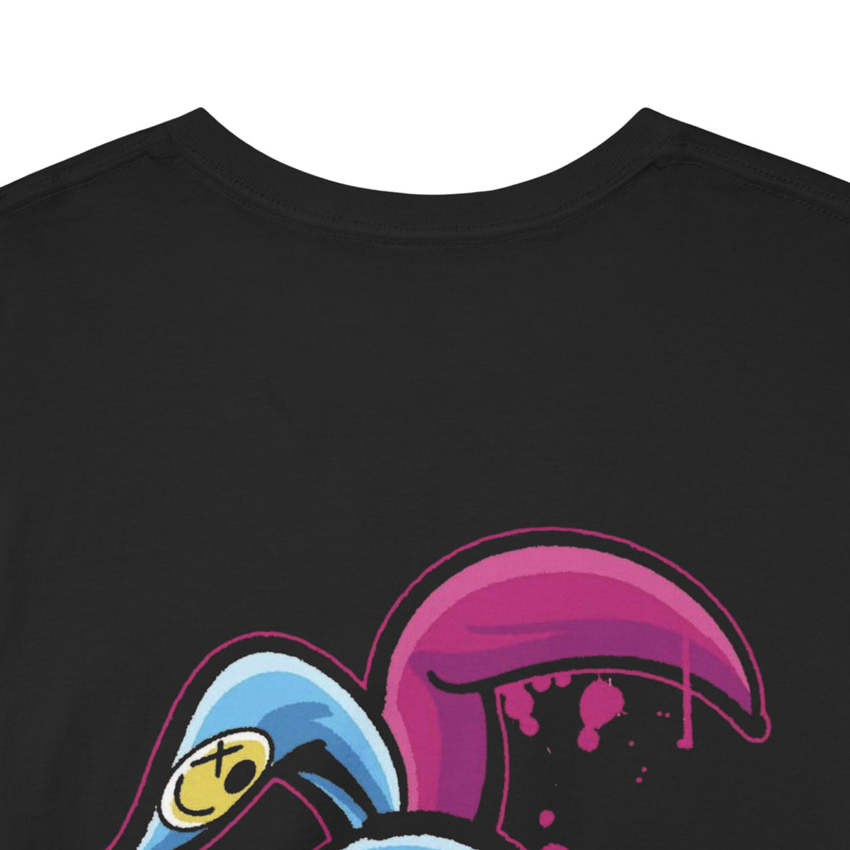 Creepy Plush Bunny Tee Alt Gothic Streetwear