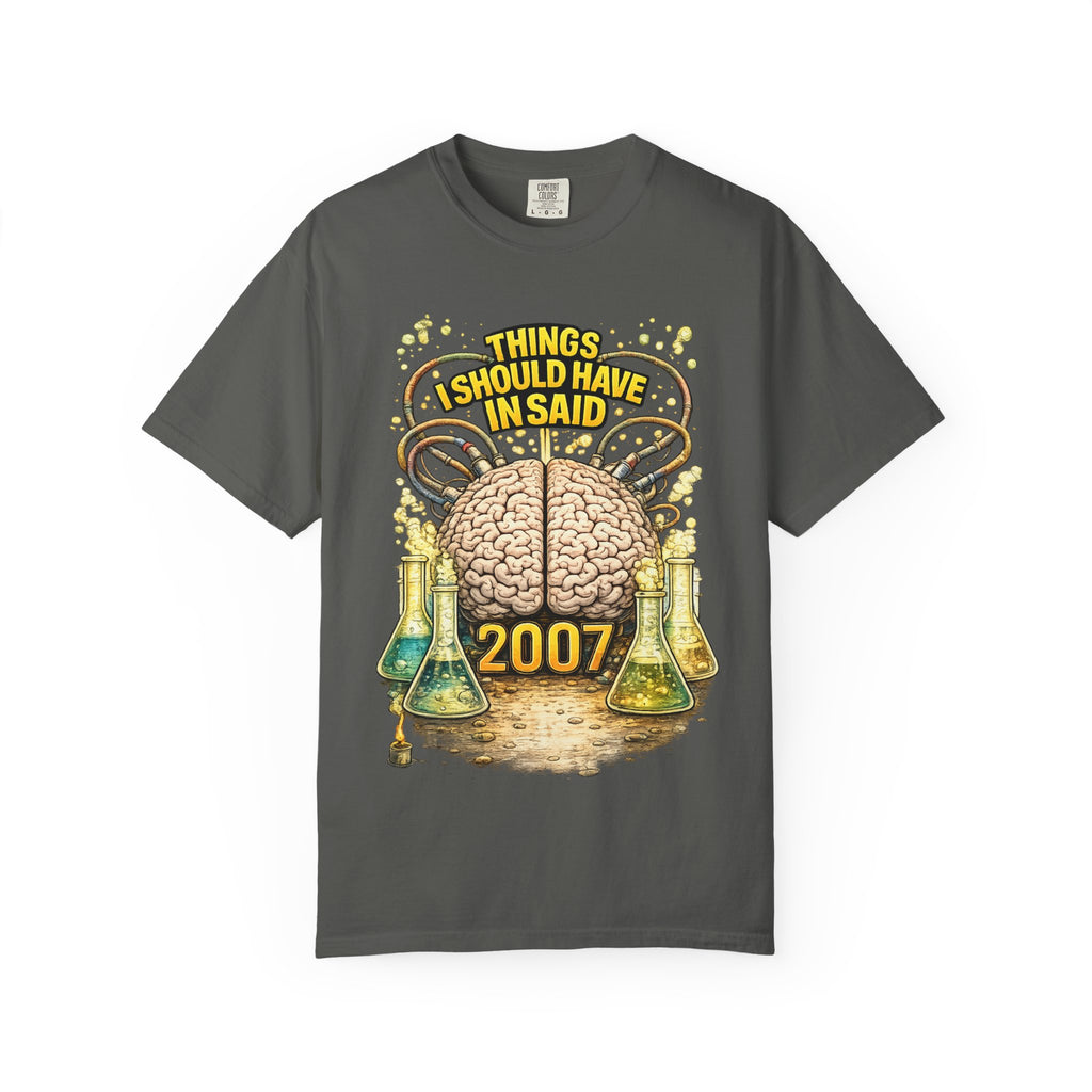 T-Shirt — "Things I Should Have Said" 2007 Brain & Beakers Graphic Tee