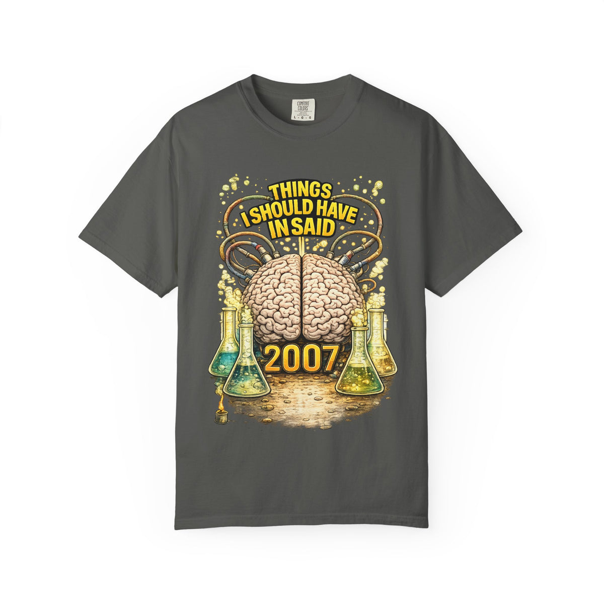 T-Shirt — "Things I Should Have Said" 2007 Brain & Beakers Graphic Tee