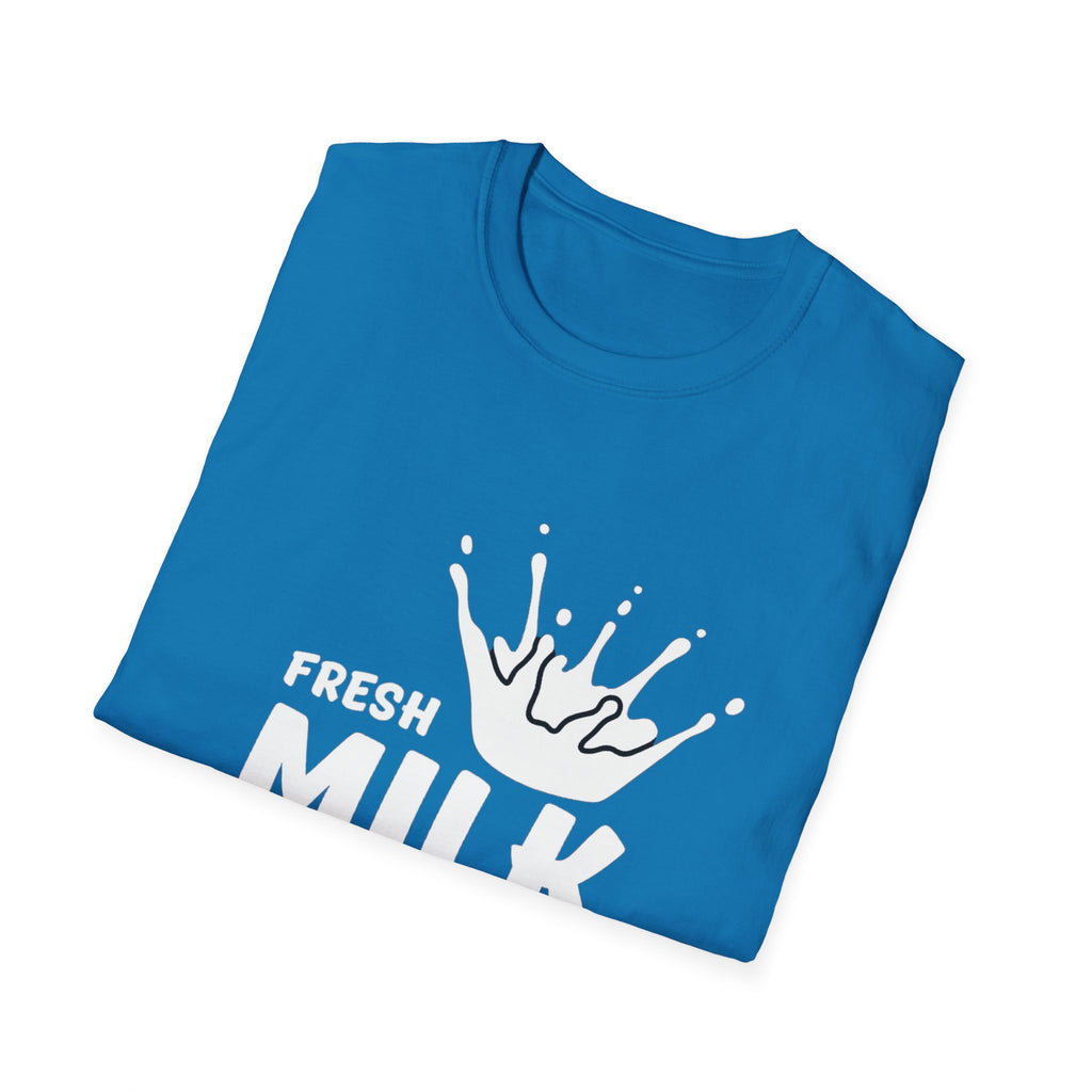 Milk Mama T-Shirt — "Milk Makes Me Stronger" Nursing Mom Tee