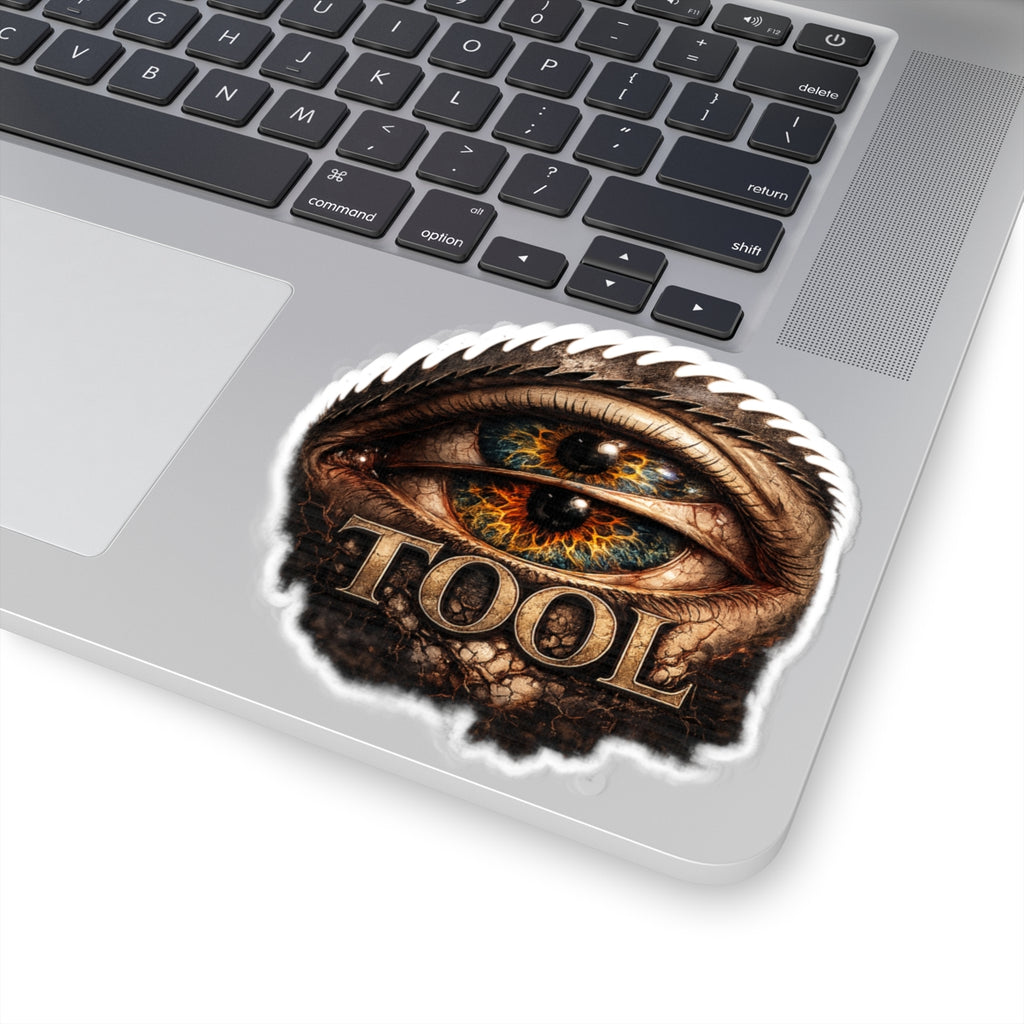TOOL Inspired Third Eye Sticker Dark Alternative Vinyl Decal Psychedelic Eye Waterproof Laptop Sticker Gothic Aesthetic