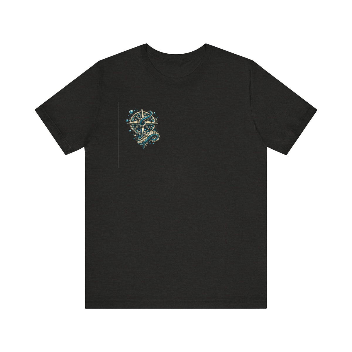 Stay True Anchor Tee — Nautical Ship Wheel & Octopus Graphic T-Shirt