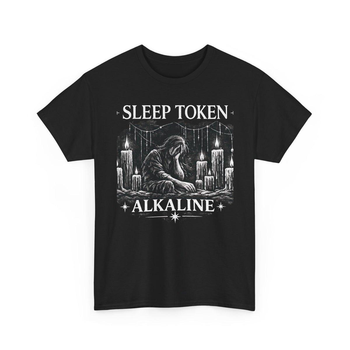 Sleep Token Alkaline Shirt Gothic Alternative Band Inspired Graphic Tee Unisex Heavy Cotton T Shirt Metal Music Fan Gift