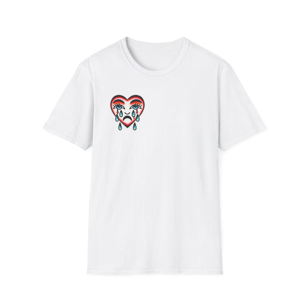 Loyalty Is Rare Graphic Tattoo Inspired Streetwear Shirt Retro Crying Heart Tee Edgy Unisex T Shirt Alternative Fashion  Emotional Graphic