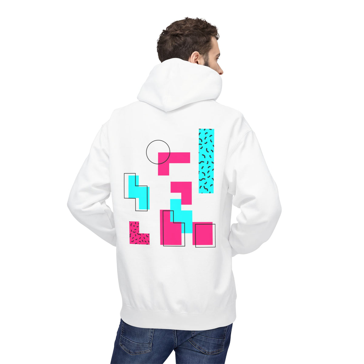 80s Machine Hoodie Retro Neon Sweatshirt Vintage 1980s Graphic Hoodie Aesthetic Streetwear Gift