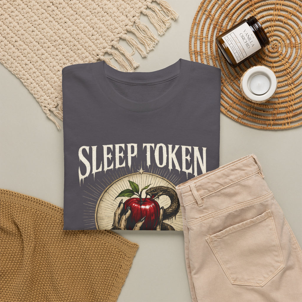Sleep Token Take Me Back To Eden Shirt  Dark Aesthetic Graphic Tee Alternative Band Inspired Apparel Snake & Apple Streetwear Unisex Tee