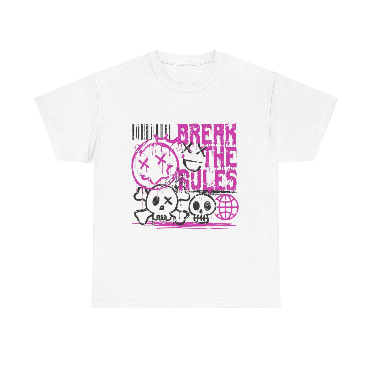 Break The Rules Graphic Tee | Alternative Streetwear T-Shirt