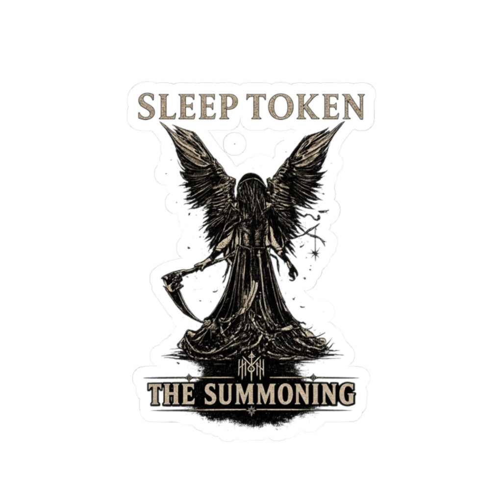 Sleep Token "The Summoning" Sticker — Gothic Band Kiss-Cut Decal